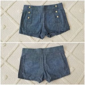 J crew blue sailor Shorts